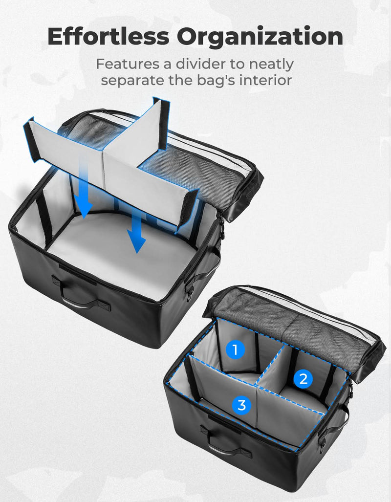 Load image into Gallery viewer, 65L UTV Rear Cargo Storage Bag for RZR XP 1000/ RZR PRO XP 1000
