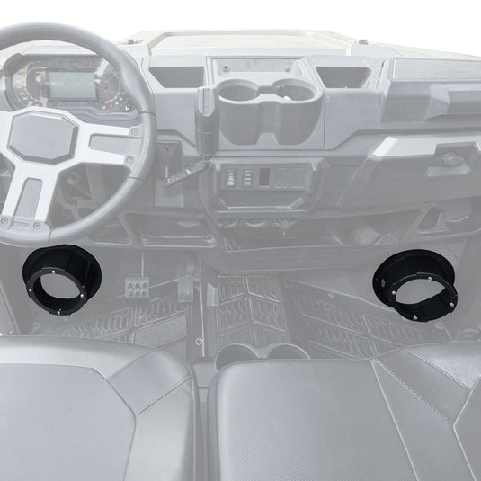 6.5 Inch Mount Speaker Pod For UTVs, RVs, Cars, Boats, Trunks, Trailers