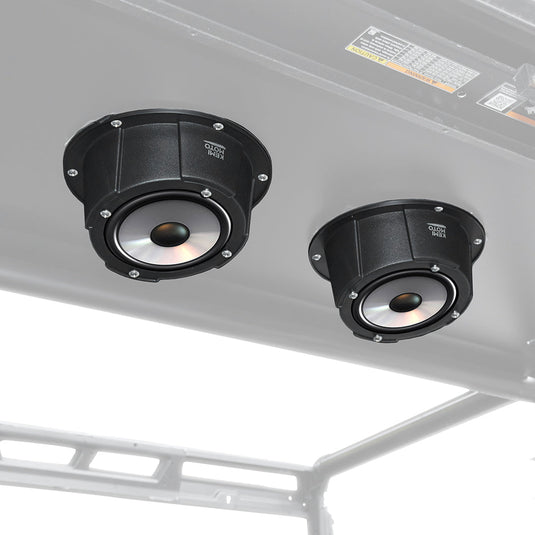 6.5 Inch Mount Speaker Pod For UTVs, RVs, Cars, Boats, Trunks, Trailers