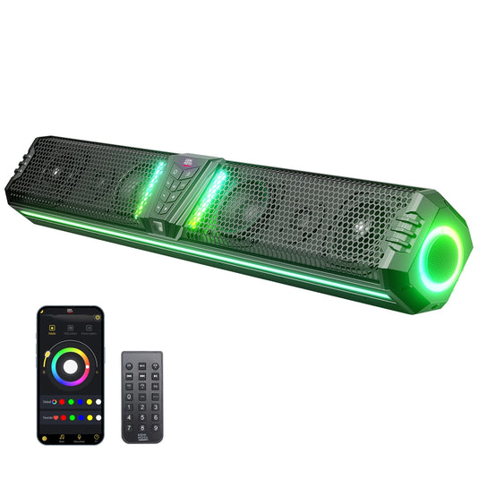 KEMIMOTO Midnight 80 32-inch 6-Speaker RGB UTV Sound Bar