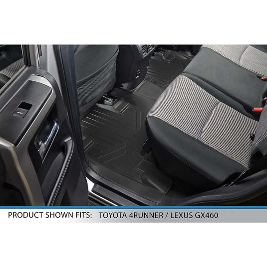 SMARTLINER Custom Fit Floor Liners For 2013-2024 Toyota 4Runner (5 Passenger with Sliding Rear Tray)