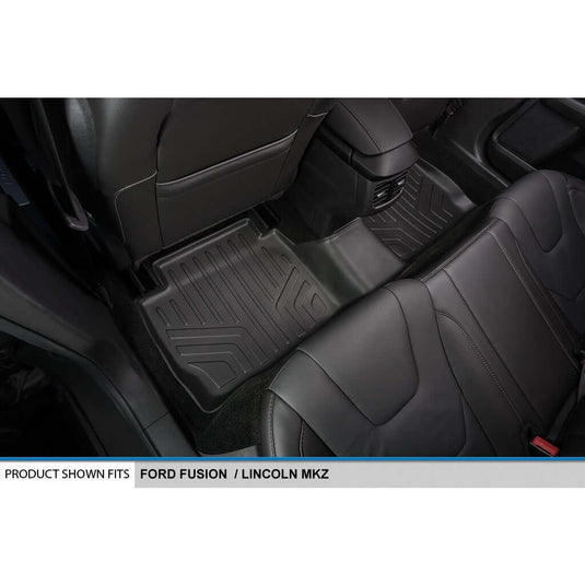 SMARTLINER Custom Fit Floor Liners For 2013-2016 Ford Fusion (No Hybrid Models)