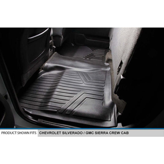 SmartCoverage™ Custom Fit Floor Liners For Crew Cab 2014-2018 Silverado/Sierra 1500 - 2015-2021 2500/3500 HD