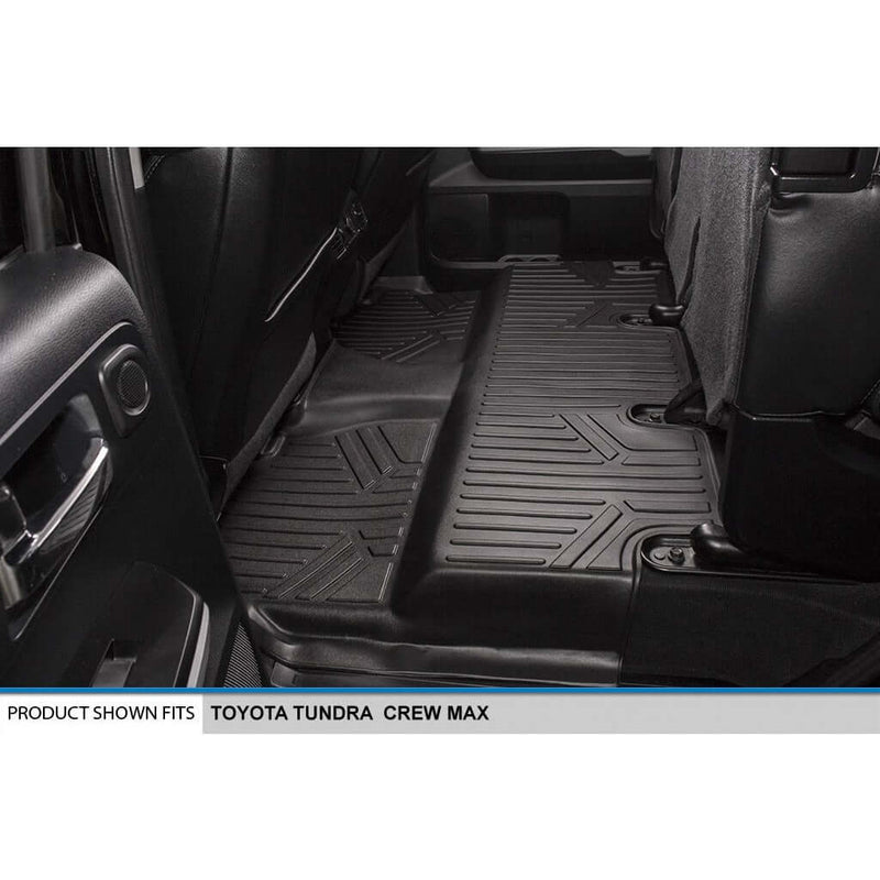 Load image into Gallery viewer, SMARTLINER Custom Fit Floor Liners For 2007-2021 Toyota Tundra CrewMax Cab (with Coverage Under 2nd Row Seat)
