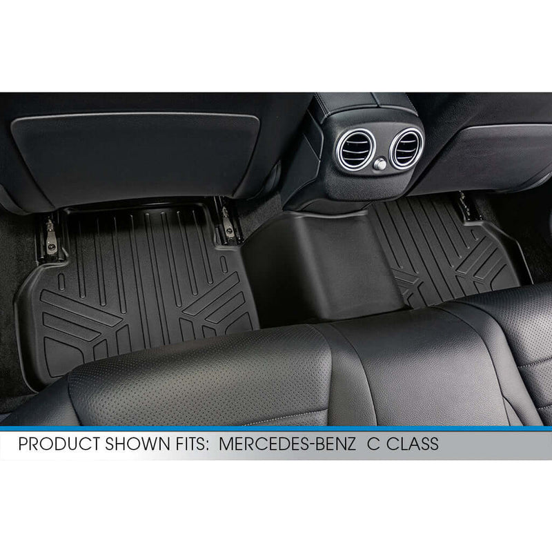 Load image into Gallery viewer, Smart Trim™ Custom Fit Floor Liners For 2015-2021 Mercedes Benz C Class Sedan (No Hybrid Models)
