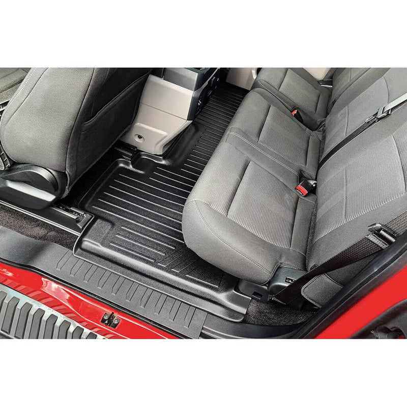 Load image into Gallery viewer, SMARTLINER Custom Fit Floor Liners For 2015-2025 Ford F-150 SuperCab with 1st Row Bucket Seats Vinyl Flooring
