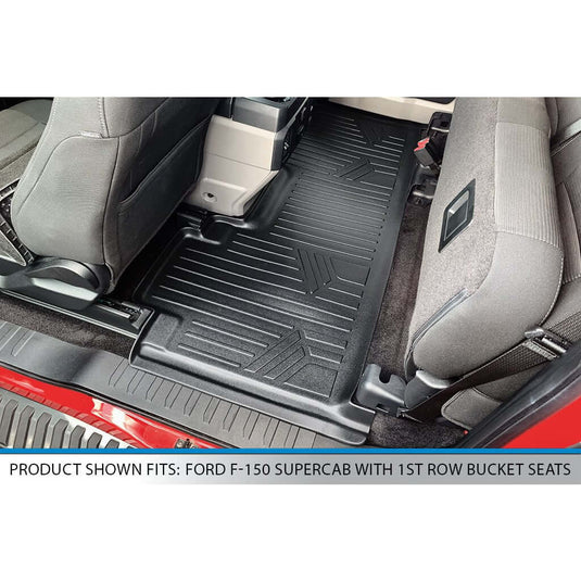 SMARTLINER Custom Fit Floor Liners For 2017-2025 Ford F-250/F-350 SuperCab with 1st Row Bucket Seats