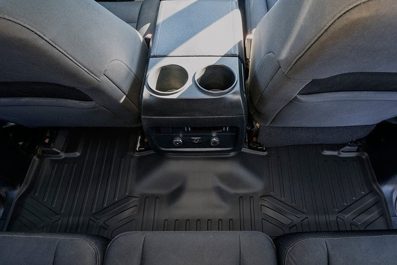 Load image into Gallery viewer, Smart Trim™ Custom Fit Floor Liners For 2011 - 2017 Ford Expedition EL/ Lincoln Navigator (with 2nd Row Bench Seat or Console)
