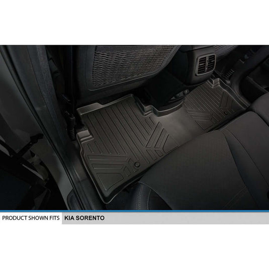 SMARTLINER Custom Fit Floor Liners For 2016-2020 Kia Sorento (7 Passenger Model Only)