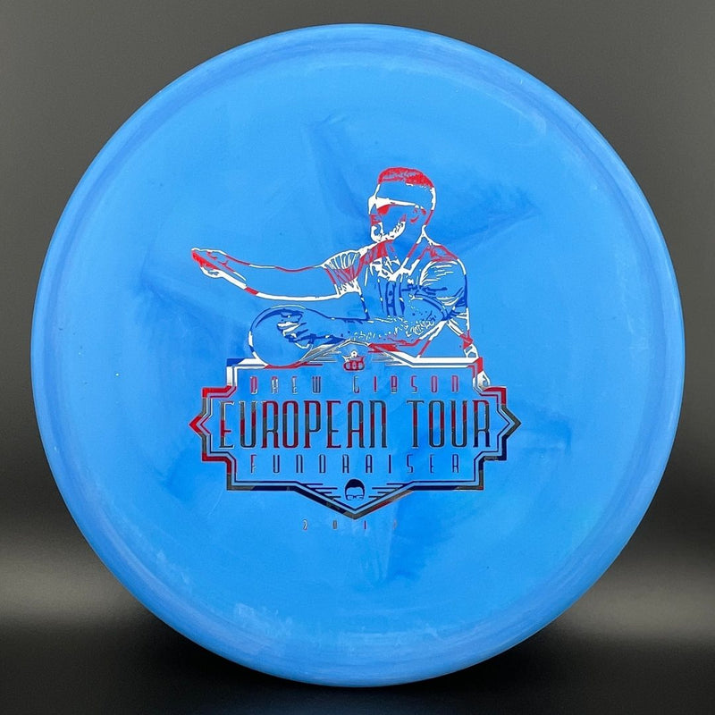 Load image into Gallery viewer, BT Hard Harp - 2012 Drew Gibson European Tour Fundraiser Stamp *Gibson Stash*
