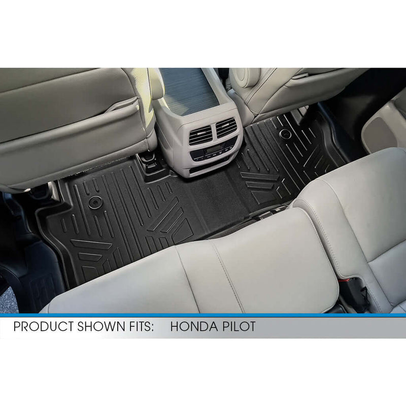 Load image into Gallery viewer, SMARTLINER Custom Fit Floor Liners For 2016-2022 Honda Pilot (8 Passenger Model)
