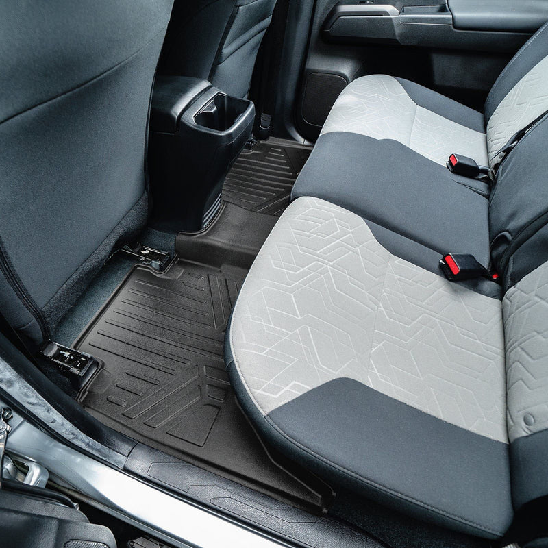 Load image into Gallery viewer, SmartCoverage™ Custom Fit Floor Liners For 2018-2023 Toyota Tacoma Double Cab (Manual Transmission)
