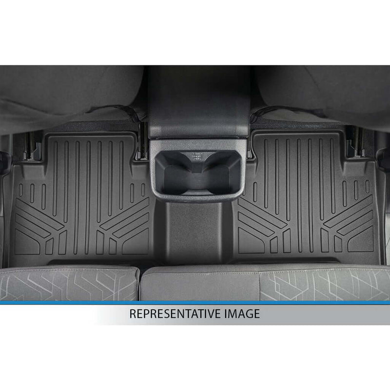 Load image into Gallery viewer, Smart Trim™ Custom Fit Floor Liners For 2018-2024 Lincoln Navigator 2nd Row Bucket Seats (Only Max or L)
