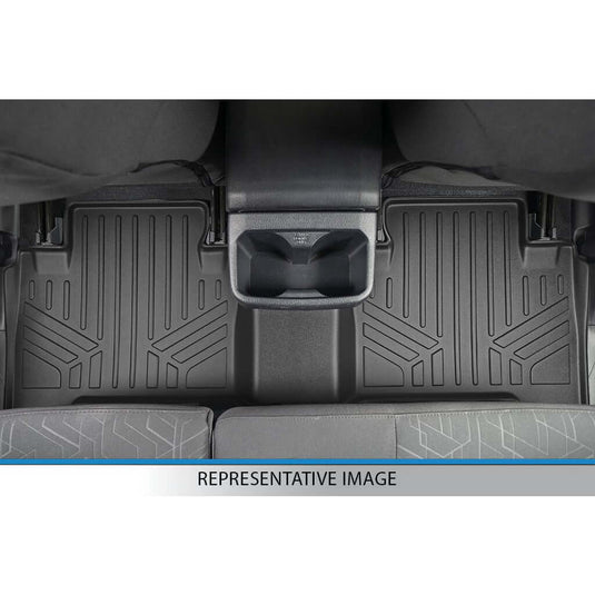 Smart Trim™ Custom Fit Floor Liners For 2018-2024 Lincoln Navigator 2nd Row Bucket Seats (Only Max or L)