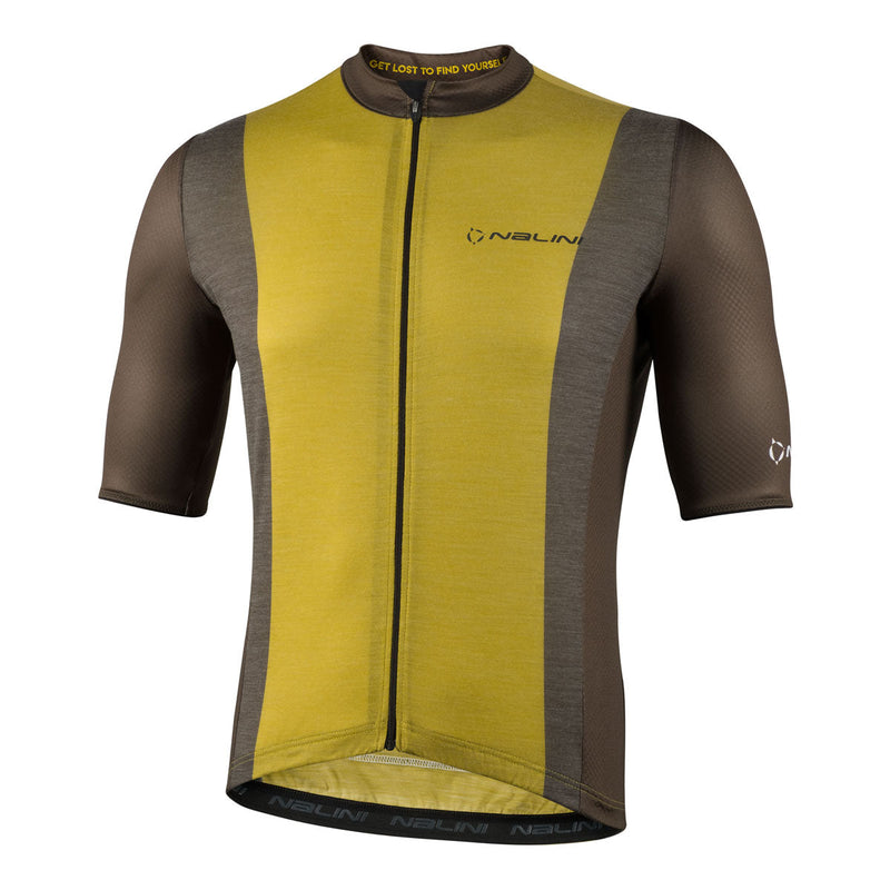 Load image into Gallery viewer, 2024 Nalini WOOL Men&#39;s Cycling Jersey (Olive/Green) S-3XL
