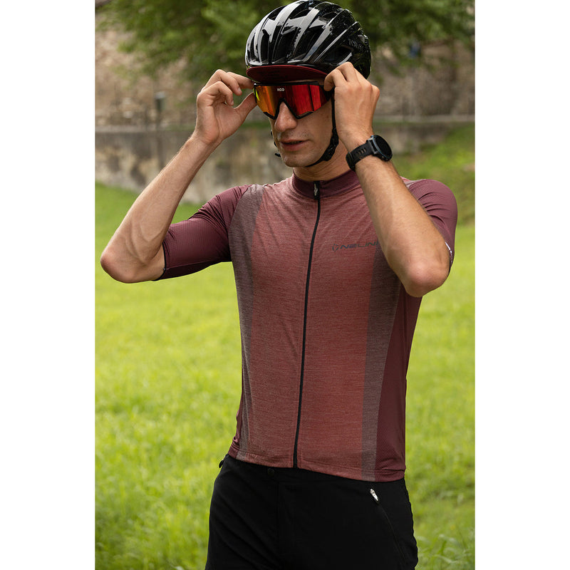 Load image into Gallery viewer, 2024 Nalini WOOL Men&#39;s Cycling Jersey (Red) S-3XL
