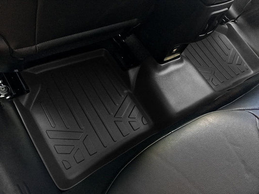 SMARTLINER Custom Fit Floor Liners For 2017-2025 Jeep Compass with Dual Driver Side Floor Hooks (New Body Style)