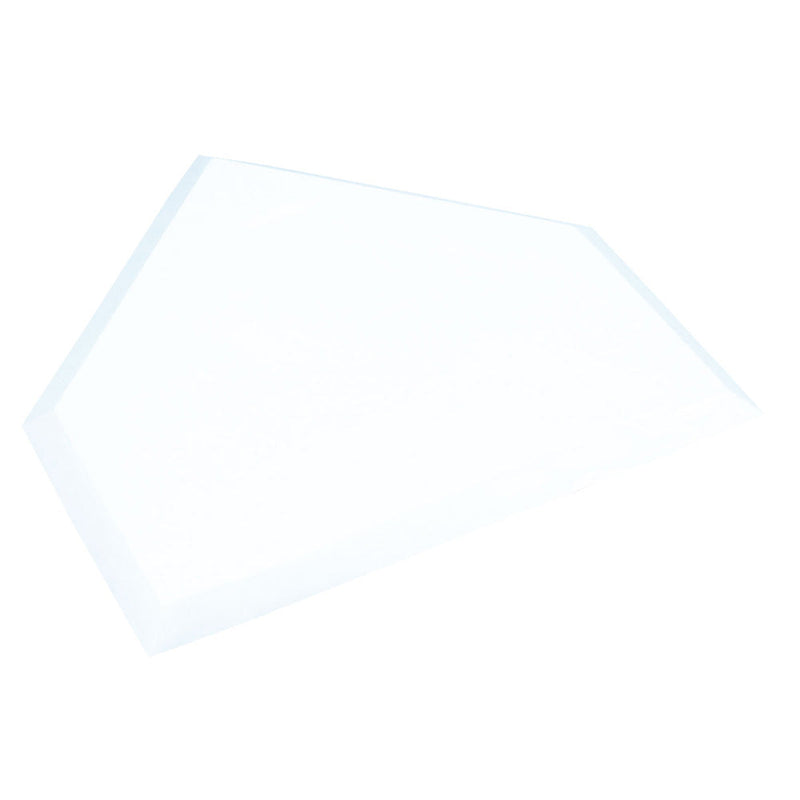 Load image into Gallery viewer, Waffle Bottom White Home Plate
