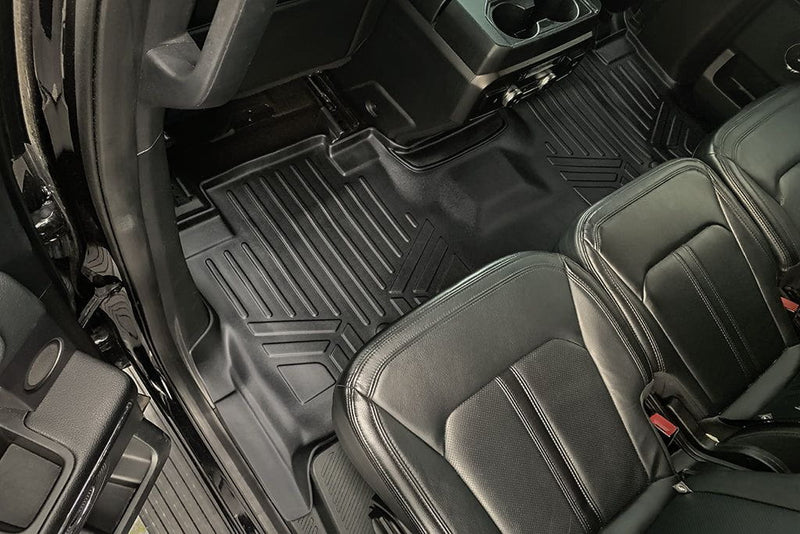 Load image into Gallery viewer, Smartliner Custom Fit Floor Liners For 2018-2024 Ford Expedition/Lincoln Navigator 2nd Row Bench Seat (no Max or L)
