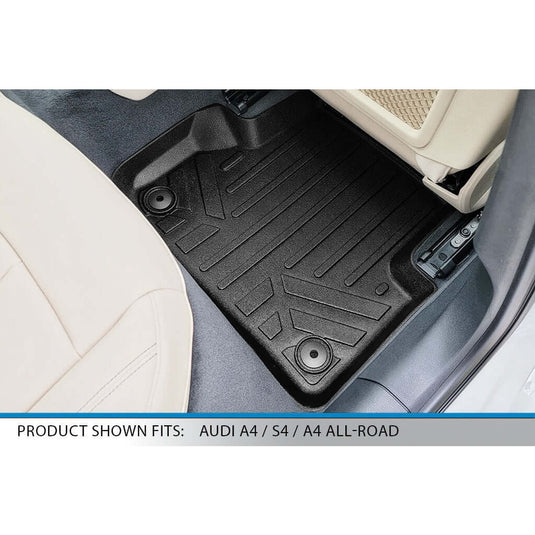 SMARTLINER Custom Fit Floor Liners For 2017-2025 Audi A4 Sedan (non-all road models)/ S4