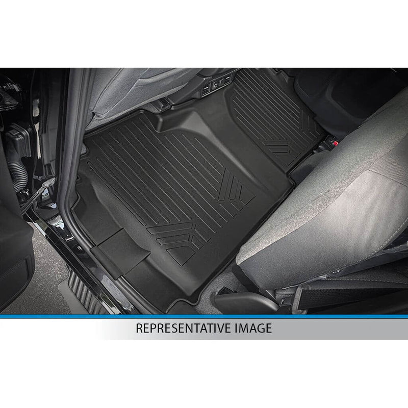Load image into Gallery viewer, SMARTLINER Custom Fit Floor Liners For 2015-2025 Ford F-150 SuperCab with 1st Row Bench Seat with OTH Coverage &amp; Vinyl Flooring
