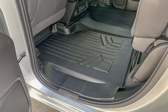 SMARTLINER Custom Fit Floor Liners Compatible With 2020-2025 Chevrolet Silverado 2500 HD | 3500 HD (Double Cab|Carpeted Flooring|1st Row Bucket Seats|without 2nd Row Underseat Storage)