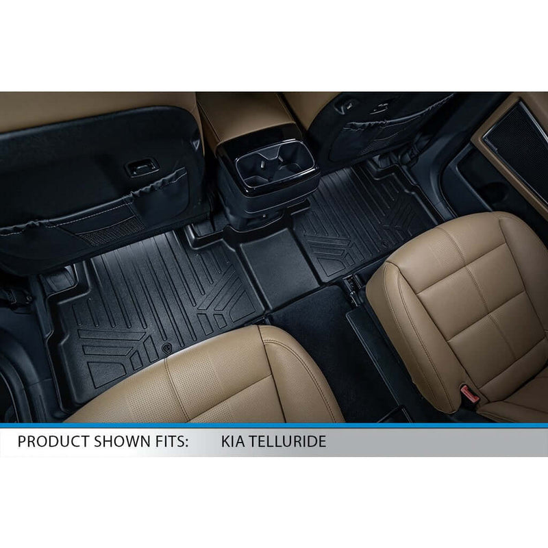 Load image into Gallery viewer, SMARTLINER Custom Fit Floor Liners For 2020-2025 Kia Telluride with 2nd Row Bucket Seats With Center Console
