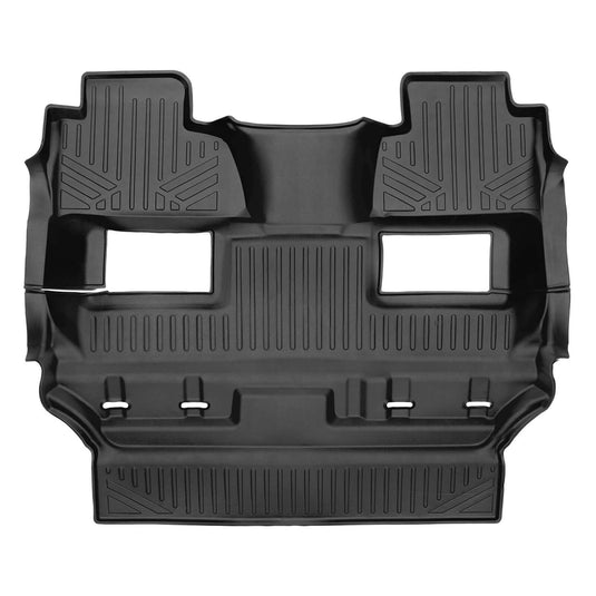SMARTLINER Custom Fit Floor Liners For 2015 - 2020 Chevy Tahoe / GMC Yukon with 2nd Row Bucket Seats