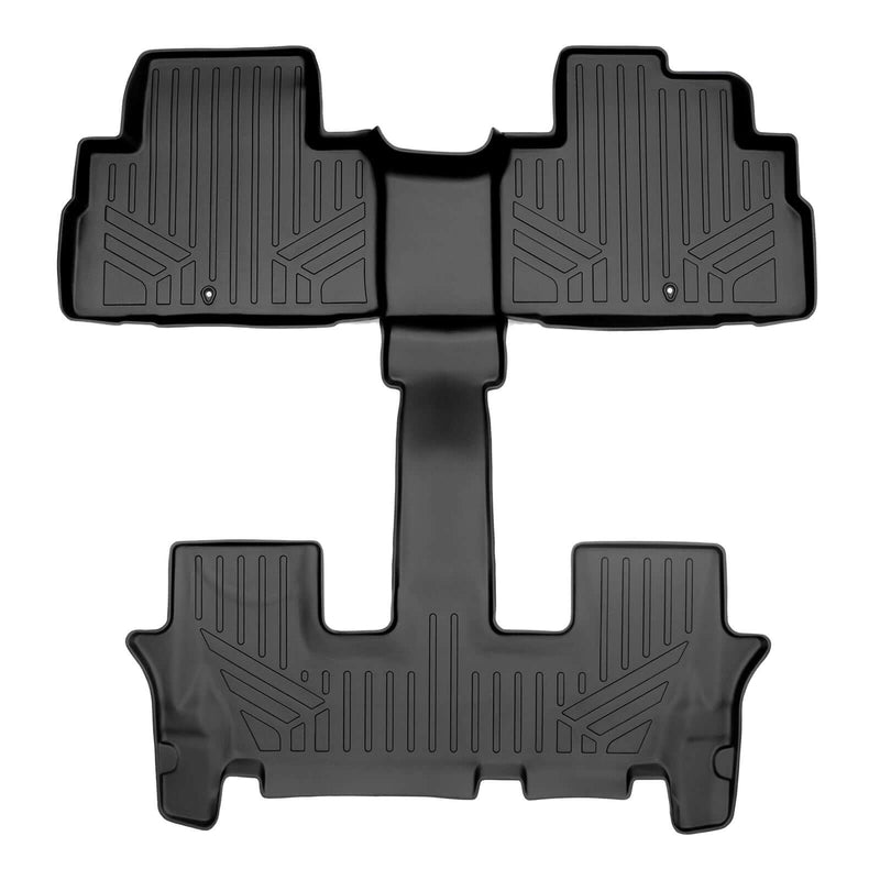Load image into Gallery viewer, SMARTLINER AUTO™ Custom Fit Floor Liners For 2020-2025 Kia Telluride with 2nd Row Bucket Seat No Center Console with in between Coverage

