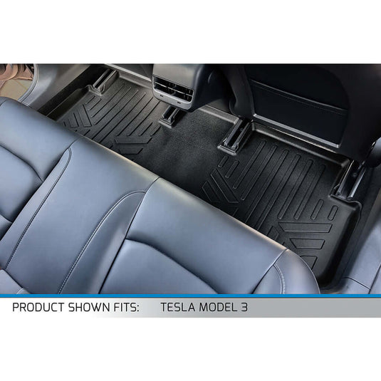 SMARTLINER Custom Fit Floor Liners For for 2017-2023 Tesla Model 3