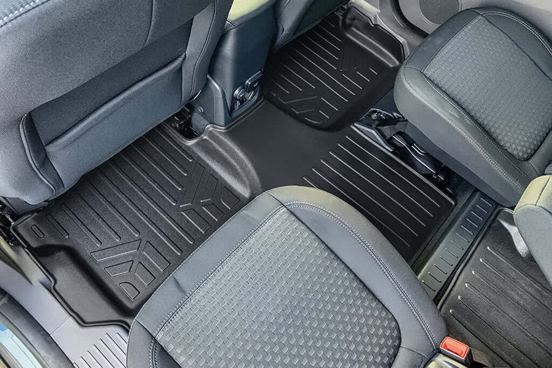 Load image into Gallery viewer, SMARTLINER Custom Fit Floor Liner Set Compatible With 2018-2025 Transit Connect With Vinyl Flooring and without secondary footrest (Short and Long Wheelbase)
