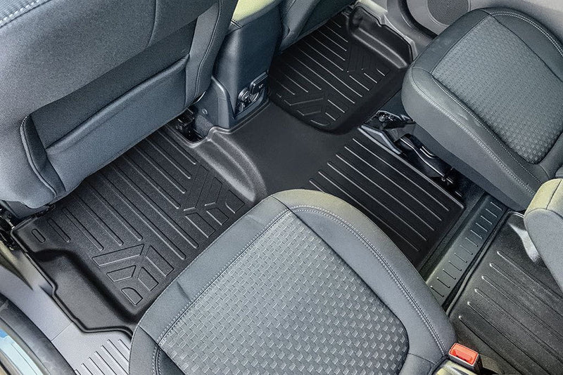 Load image into Gallery viewer, SMARTLINER Custom Fit Floor Liners For 2014-2017 Transit Connect With Carpet Flooring (Long Wheelbase &amp; 2nd Row Bucket Seats)
