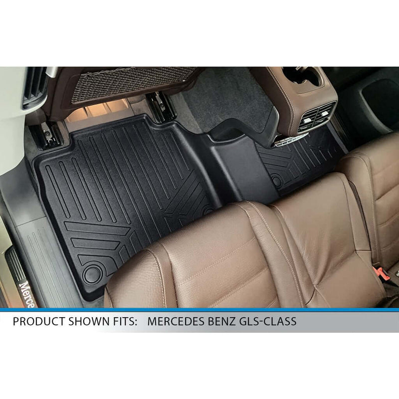 Load image into Gallery viewer, SMARTLINER Custom Fit Floor Liners For 2020-2024 Mercedes-Benz GLS-Class 7 Passenger With 2nd Row Bench Seat
