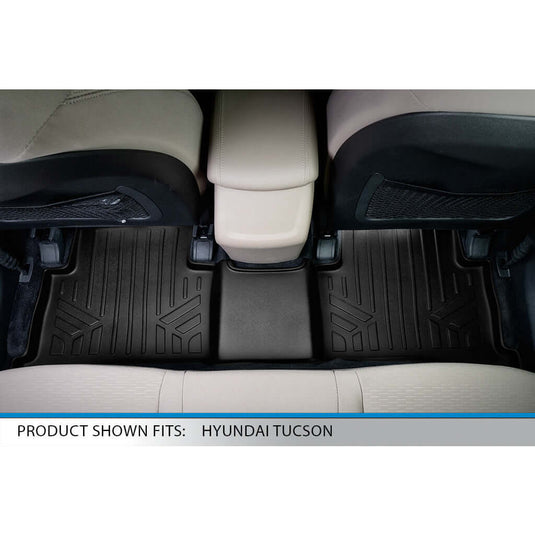 SMARTLINER Custom Fit Floor Liners For 2019-2021 Hyundai Tucson (With hook retention)