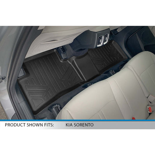 SMARTLINER Custom Fit Floor Liners For 2021-2025 Kia Sorento (with 2nd Row Bench Seat)