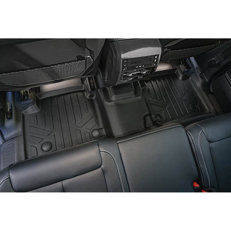 Load image into Gallery viewer, SMARTLINER Custom Fit Floor Liners For 2021-2025 Jeep Grand Cherokee L w/ 2nd Row Bench Seat
