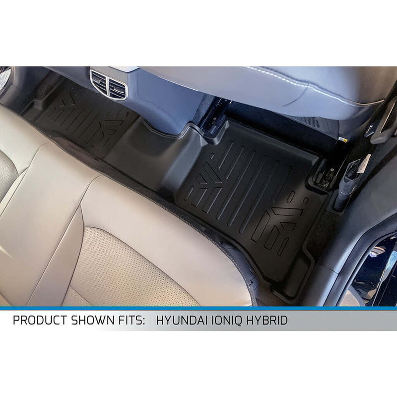 Load image into Gallery viewer, SMARTLINER Custom Fit Floor Liners For 2017-2022 Hyundai Ioniq Hybrid with Subwoofer in Cargo Area (Does Not Fit Electric Models)
