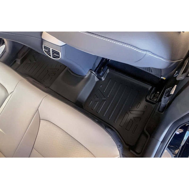 Load image into Gallery viewer, SMARTLINER Custom Fit Floor Liners For 2019-2022 Hyundai Ioniq Hybrid Blue Trim no Subwoofer in Cargo Area (Does Not Fit Electric Models)
