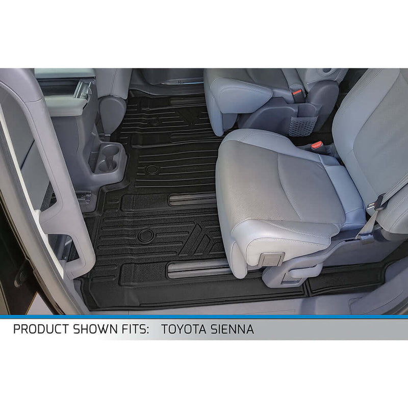Load image into Gallery viewer, SMARTLINER Custom Fit Floor Liners For 2021-2025 Toyota Sienna with 2nd Row Bucket Seats no Spare Tire
