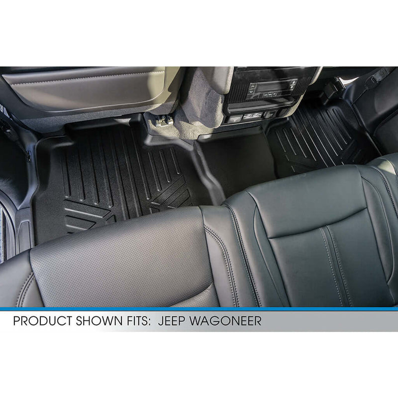 Load image into Gallery viewer, SMARTLINER Custom Fit Floor Liners For 2022-2025 Jeep Grand Wagoneer (8 Passenger Model)
