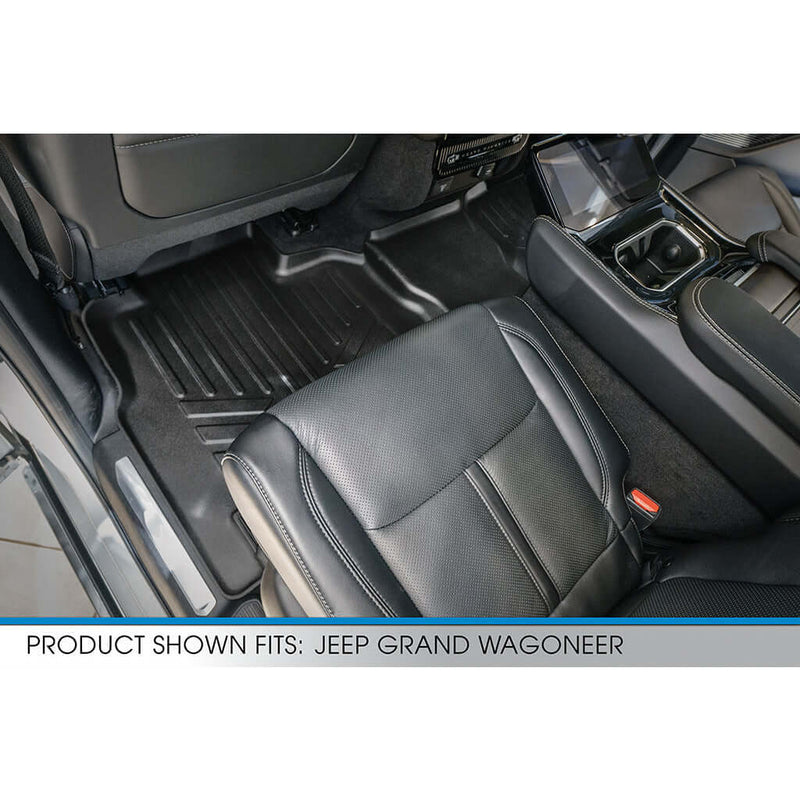 Load image into Gallery viewer, SMARTLINER Custom Fit Floor Liners For 2022-2025 Jeep Grand Wagoneer (8 Passenger Model)
