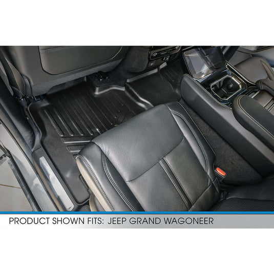 SMARTLINER Custom Fit Floor Liners For 2022-2025 Jeep Grand Wagoneer (8 Passenger Model)