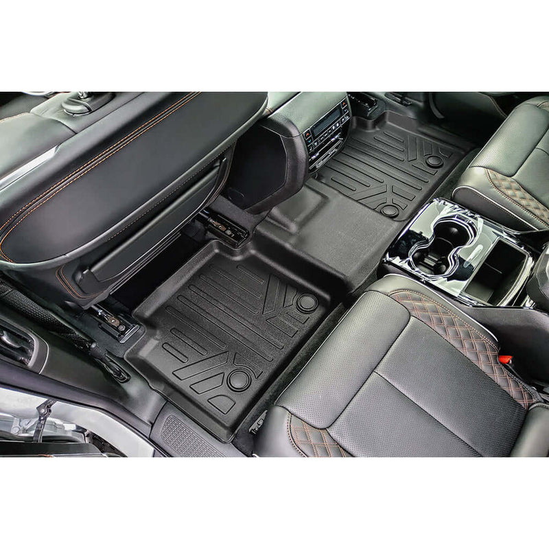 Load image into Gallery viewer, SMARTLINER Custom Fit Floor Liners For 2021-2025 Jeep Grand Cherokee L w/ 2nd Row Bucket Seats and center console
