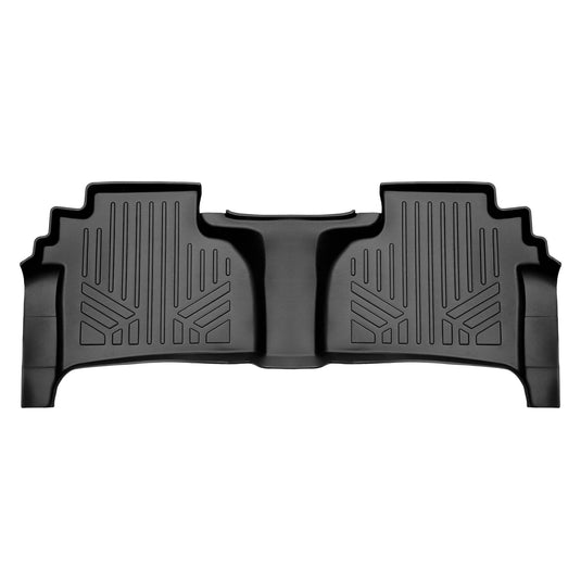 SMARTLINER Custom Fit Floor Liners For 2019-2026 Chevrolet Silverado 1500 Double Cab with Carpet Flooring and 1st Row Bench Seat with OTH Coverage (with 2nd Row Under Seat Storage)