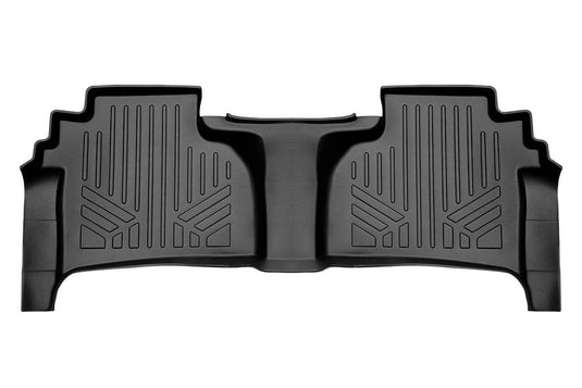 SMARTLINER Custom Fit Floor Liners For 2019-2024 Chevrolet Silverado 1500 Double Cab with Carpet Flooring and 1st Row Bucket Seats (with 2nd Row Under Seat Storage)