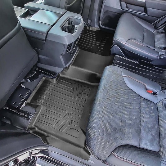 SMARTLINER Custom Fit Floor Liners For 2023-2025 Toyota Sequoia (7 Passenger Model without Center Console)