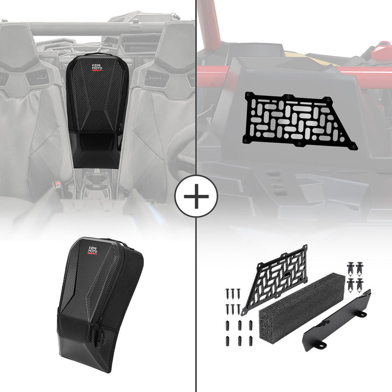 Load image into Gallery viewer, Noise Reduction Kit &amp; Center Storage Bag For Can-Am Maverick X3/MAX
