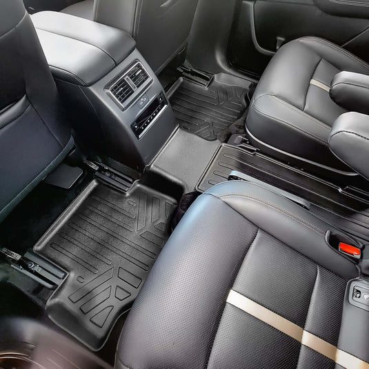 SMARTLINER Custom Fit Floor Liners For 2024-2025 Mazda CX-90 (Only Fits 2nd Row Bucket Seats With No Center Console)