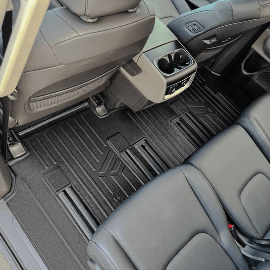 SMARTLINER Custom Fit Floor Liners For 2025-2026 Kia Carnival Hybrid (8 Passenger Models)