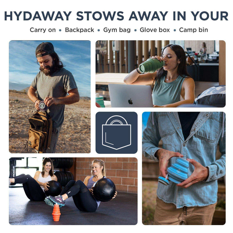 Load image into Gallery viewer, Collapsible Water Bottle | 17oz - Skoutley Outdoors LLC
